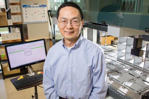 Huimin Zhao, a professor of chemical and biomolecular engineering and of chemistry